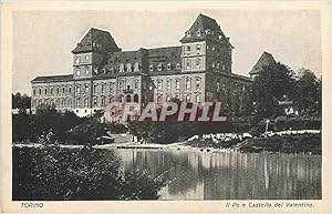 Seller image for Carte Postale Ancienne Torino Il Po e Castello del Valentino for sale by CPAPHIL