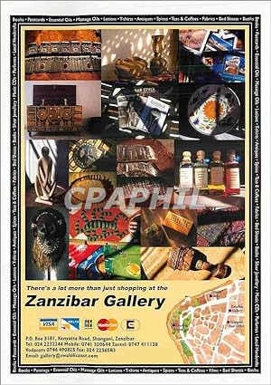 Bild des Verkufers fr Carte Postale Moderne Zanzibar Gallery zum Verkauf von CPAPHIL