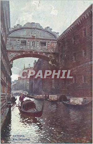 Imagen del vendedor de Carte Postale Ancienne Venezia Rio Canonica a la venta por CPAPHIL