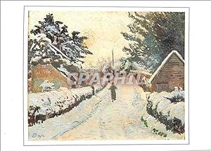 Image du vendeur pour Carte Postale Moderne Lucien Pissarro Ivy Cottage Coldharbour Sun and Snow Tate Gallery London mis en vente par CPAPHIL