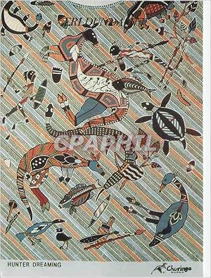 Seller image for Carte Postale Moderne Hunter Dreaming Churinga Design Kangaroo for sale by CPAPHIL