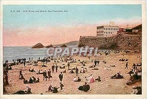 Bild des Verkufers fr Carte Postale Moderne Cliff House and Beach San Francisco Cal zum Verkauf von CPAPHIL