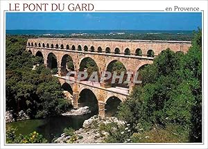 Image du vendeur pour Carte Postale Moderne Le Pont du Gard Chef d'ceuvre de l'architecture Romaine mis en vente par CPAPHIL