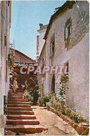 Carte Postale Moderne Tossa de Mar Costa Brava Quartier marin montee vers l'Hôtel