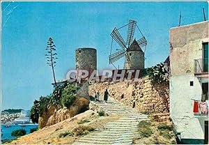 Bild des Verkufers fr Carte Postale Moderne Mallorca Baleares Espana Palma Molinos del Janquer zum Verkauf von CPAPHIL
