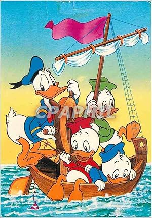 Carte Postale Moderne Disney Donald Walt Disney