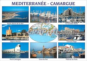 Carte Postale Moderne Mediterranee Camargue Sainte Marie de la Mer La Grande Motte