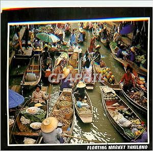 Carte Postale Moderne Floating Market Thailand