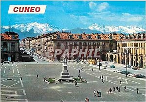 Carte Postale Moderne Piemonte Turistico Cuneo Piazza Duccio Galimberti Corso Nizza