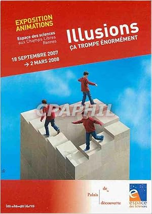 Imagen del vendedor de Carte Postale Moderne Espace des sciences Les champs Libres Rennes a la venta por CPAPHIL