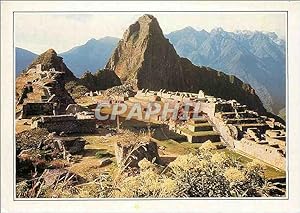 Bild des Verkufers fr Carte Postale Moderne Peru Macchu Picchu La celebre cite inca zum Verkauf von CPAPHIL