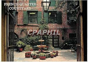 Carte Postale Moderne Boulatour Courtyard New Orleans Louisiana