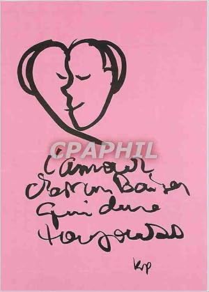 Seller image for Carte Postale Ancienne L'amour Credit Lyonnais for sale by CPAPHIL