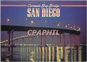 Seller image for Carte Postale Moderne The San Diego Coronado Bay Bridge is a dramatic for sale by CPAPHIL