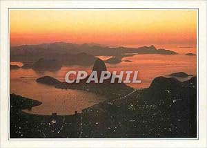 Imagen del vendedor de Carte Postale Moderne Brasil Rio de Janeiro la Baie de Guanabara a la venta por CPAPHIL