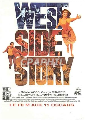Image du vendeur pour Carte Postale Moderne West Side Story Natalie Wood George Chakiris mis en vente par CPAPHIL