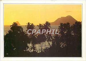 Carte Postale Moderne Martinique Le Rocher du diamant