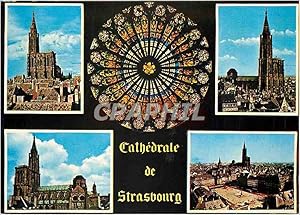 Carte Postale Moderne Cathédrale de Strasbourg