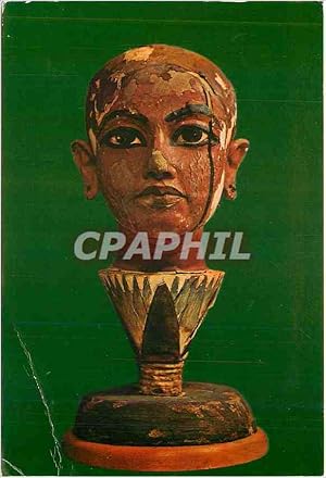 Bild des Verkufers fr Carte Postale Moderne Egypt portrait du roi monte sur une fleur de Lotus zum Verkauf von CPAPHIL