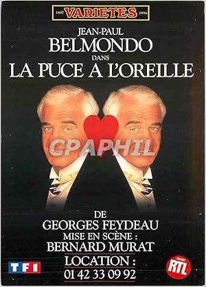 Imagen del vendedor de Carte Postale Moderne Varietes Jean Paul Belmondo La Puce a l'Oreille a la venta por CPAPHIL
