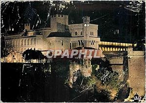 Image du vendeur pour Carte Postale Moderne Principaut de Monaco Le Palais du Prince illumine mis en vente par CPAPHIL