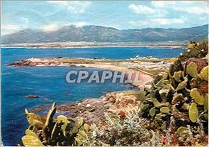 Bild des Verkufers fr Carte Postale Moderne Invito alla Sardegna Nora Panorama zum Verkauf von CPAPHIL