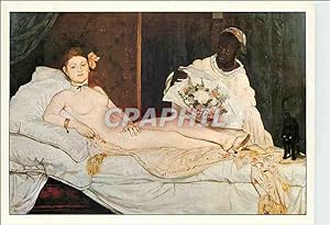 Bild des Verkufers fr Carte Postale Moderne Manet Edouard Olympia zum Verkauf von CPAPHIL