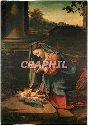 Immagine del venditore per Carte Postale Moderne Firenze Correggio La vierge adorant l'enfant venduto da CPAPHIL