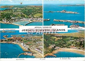 Seller image for Carte Postale Moderne Aerial View of Jersey Channel Islands for sale by CPAPHIL