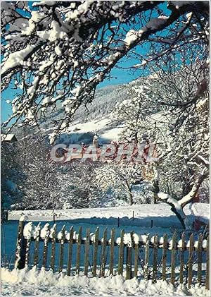 Bild des Verkufers fr Carte Postale Moderne Haute Savoie Le Grand Bornand Neige et Soleil zum Verkauf von CPAPHIL