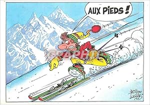 Image du vendeur pour Carte Postale Moderne Les Joies des sports d'Hiver mis en vente par CPAPHIL