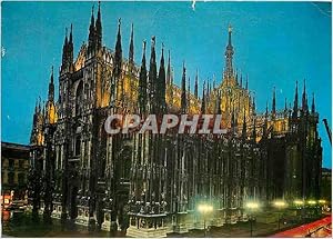 Imagen del vendedor de Carte Postale Moderne Milano La cathdrale nocturne a la venta por CPAPHIL