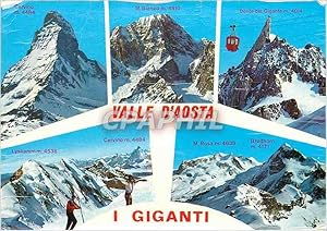 Carte Postale Moderne Vallée d'Aoste et ses Geants