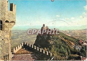 Seller image for Carte Postale Moderne Repubblica di S Marino Panorames des Tours for sale by CPAPHIL