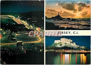 Seller image for Carte Postale Moderne Jersey CI Jersey is the largest and most southerly of the Channel Islands for sale by CPAPHIL