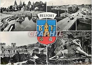 Image du vendeur pour Carte Postale Moderne Belfort Square Jean Jaures Quartier du Pont Carnot Eglise Saint Christophe Le Lion mis en vente par CPAPHIL