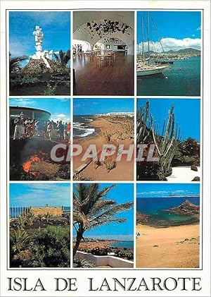 Seller image for Carte Postale Moderne Isla de Lanzarote for sale by CPAPHIL