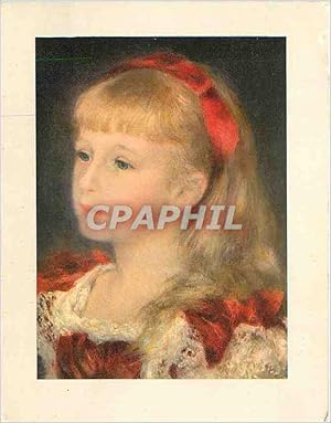 Image du vendeur pour Carte Postale Moderne Renoir Petite fille aux ruban rouges mis en vente par CPAPHIL