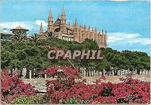 Seller image for Carte Postale Moderne Mallorca (Baleares) Espana La Catedrasl desde et desenbarcadero for sale by CPAPHIL