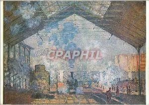 Seller image for Carte Postale Moderne Claude Monet (1840 1926) la gare Saint Lazare for sale by CPAPHIL