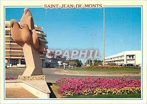 Image du vendeur pour Carte Postale Moderne Saint Jean de Monts (Vendee) L'avenue de la fort et les Oiseaux de la mer mis en vente par CPAPHIL