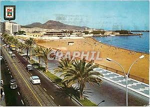 Imagen del vendedor de Carte Postale Moderne Las Palmas de Gran Canaria Avenue et plage des Alearavaneras a la venta por CPAPHIL