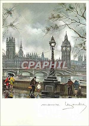 Image du vendeur pour Carte Postale Moderne M Legendre London Big Ben and Houses of Parliament mis en vente par CPAPHIL