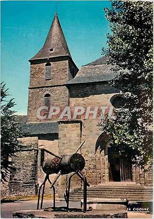 Seller image for Carte Postale Moderne Lubersac Correze L'Eglise for sale by CPAPHIL