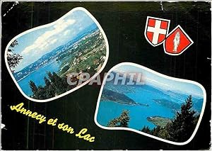 Bild des Verkufers fr Carte Postale Moderne Annecy et son lac zum Verkauf von CPAPHIL