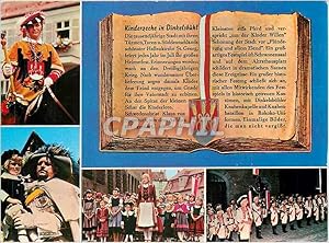 Bild des Verkufers fr Carte Postale Moderne Dinkelsbuhl Romantischen Strabe und en der Deutschen Ferienstrabe Alpen Ostsse zum Verkauf von CPAPHIL