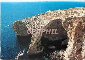 Bild des Verkufers fr Carte Postale Moderne Blue Grotte Malta zum Verkauf von CPAPHIL