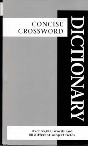 Concise Crossword Dictionary [Pocket Reference Library]