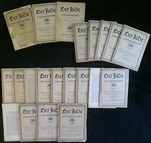 Seller image for 21 Ausgaben der Monatsschrift "Der Jude", 1923/1924 Gesellschaftliche und Politische Themen for sale by ANTIQUARIAT Franke BRUDDENBOOKS