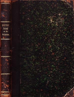 Seller image for Handbuch ber den Brief an die Galater. Neu bearbeitet von Friedrich Sieffert. for sale by Antiquariat Immanuel, Einzelhandel